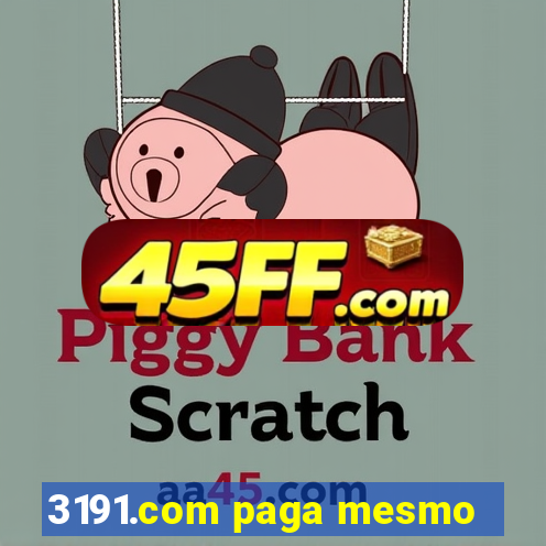3191.com paga mesmo